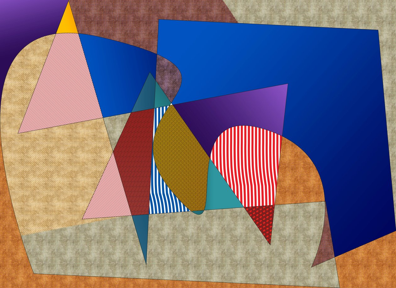 krajobraz #26,2019, (media mieszane) autorstwa Alex Caminker