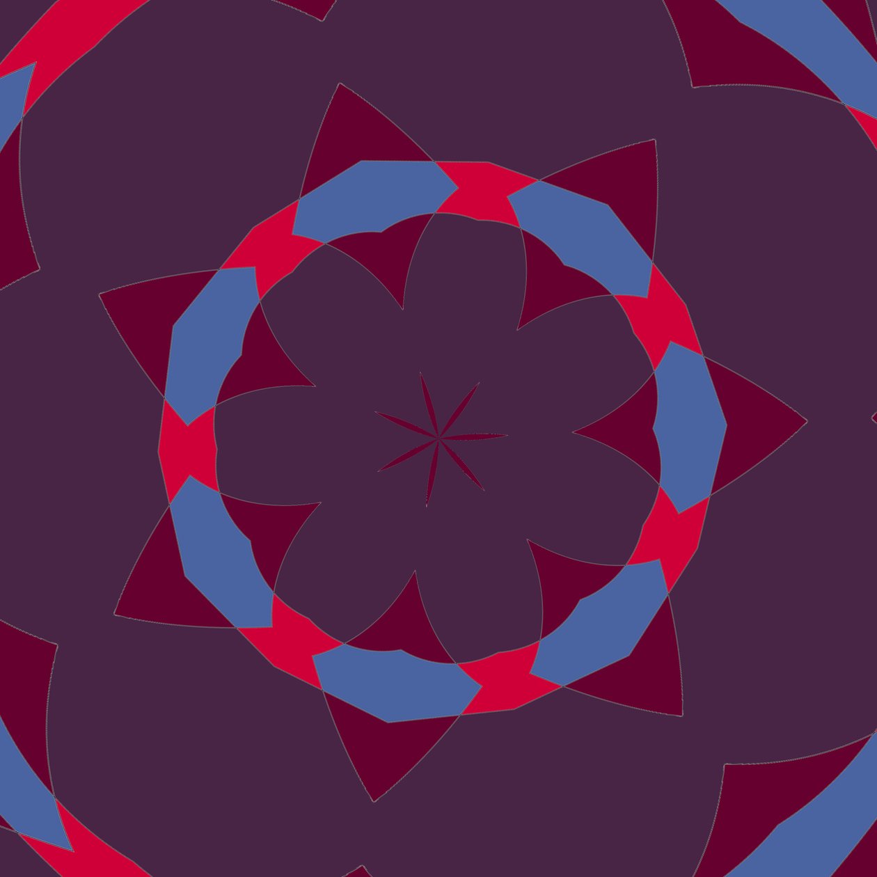ornament nr 24,2019, (media mieszane) autorstwa Alex Caminker