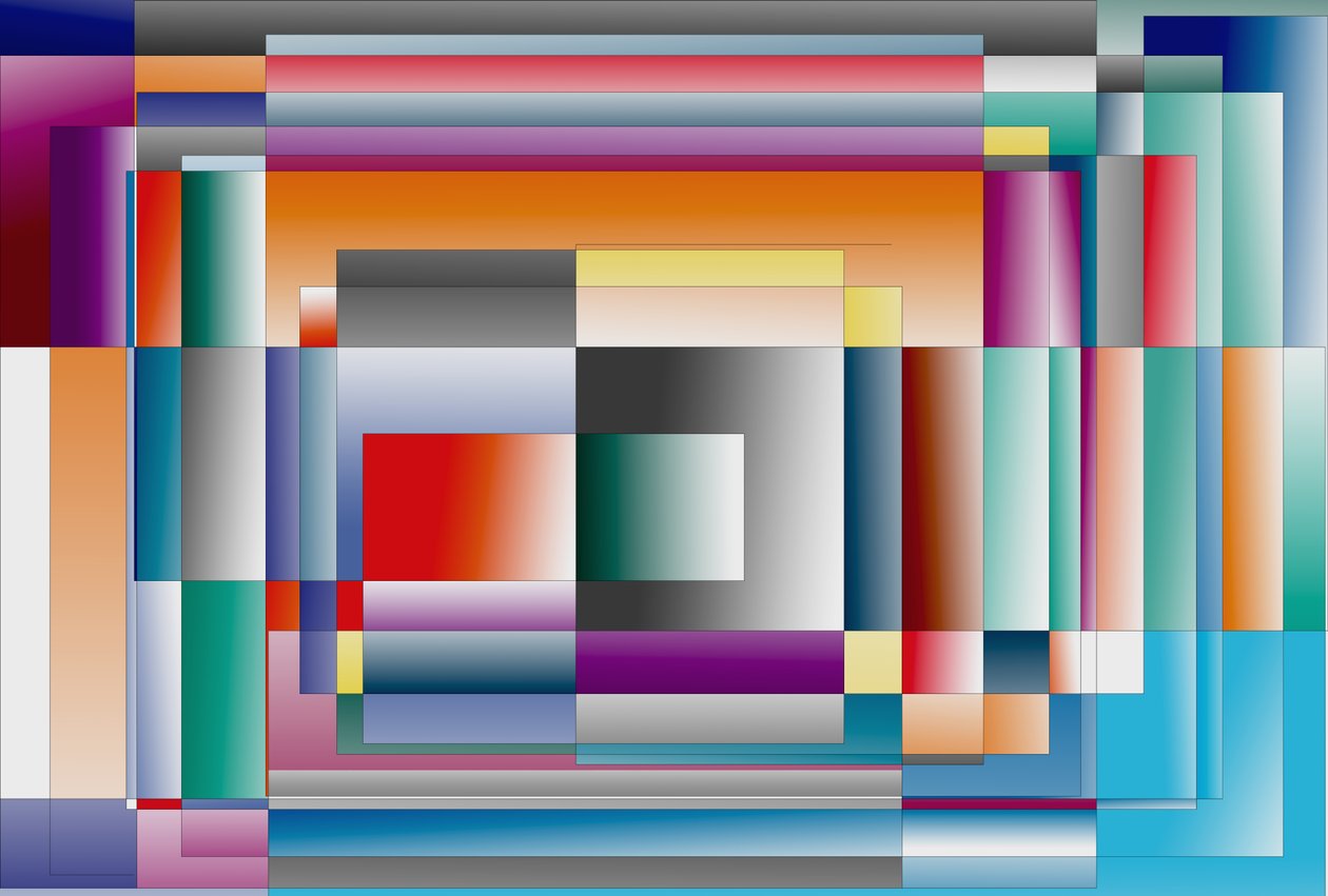 fortepian,2019,(gradient) autorstwa Alex Caminker