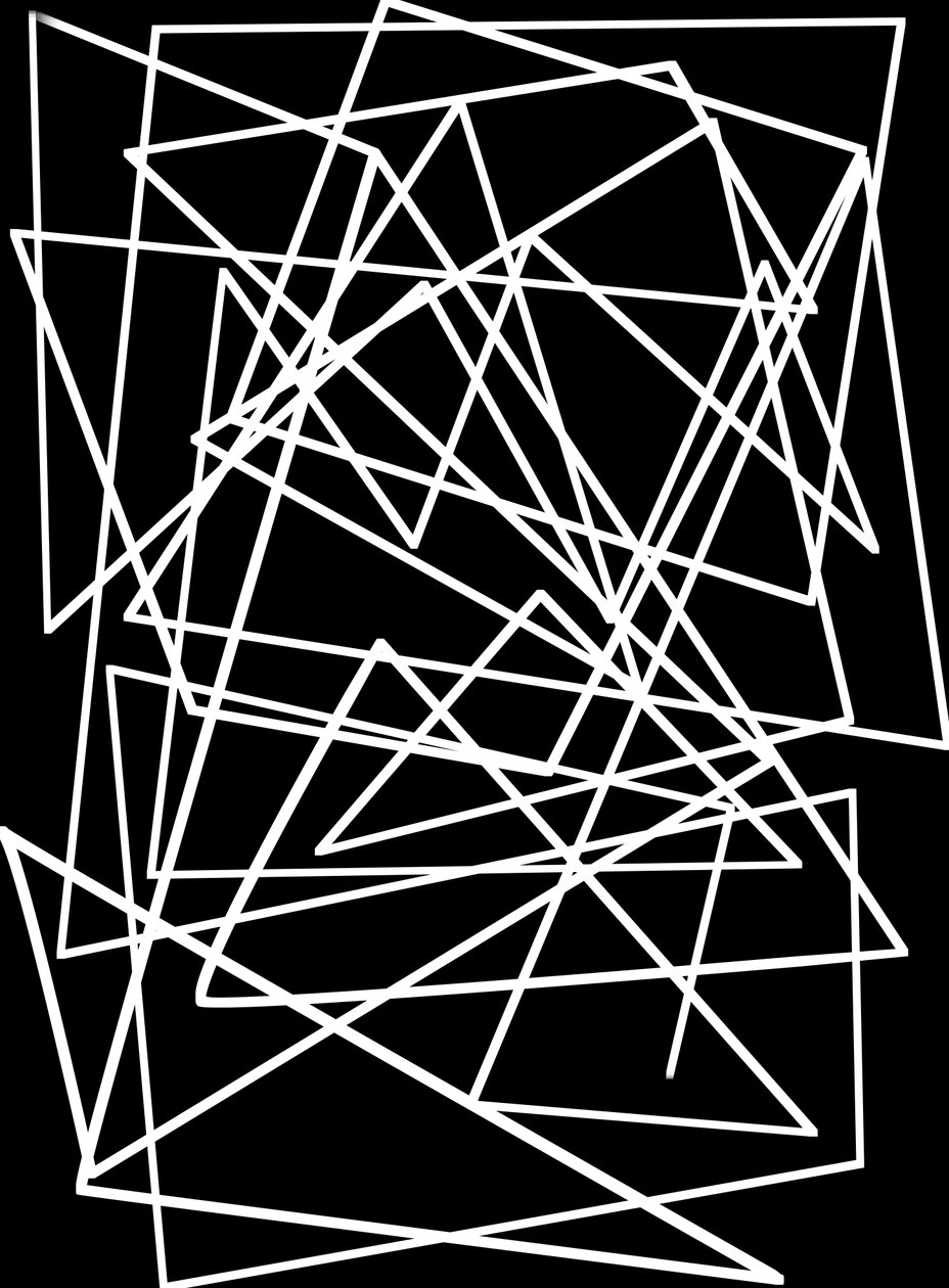 prekubizm, 2017, (media mieszane) autorstwa Alex Caminker