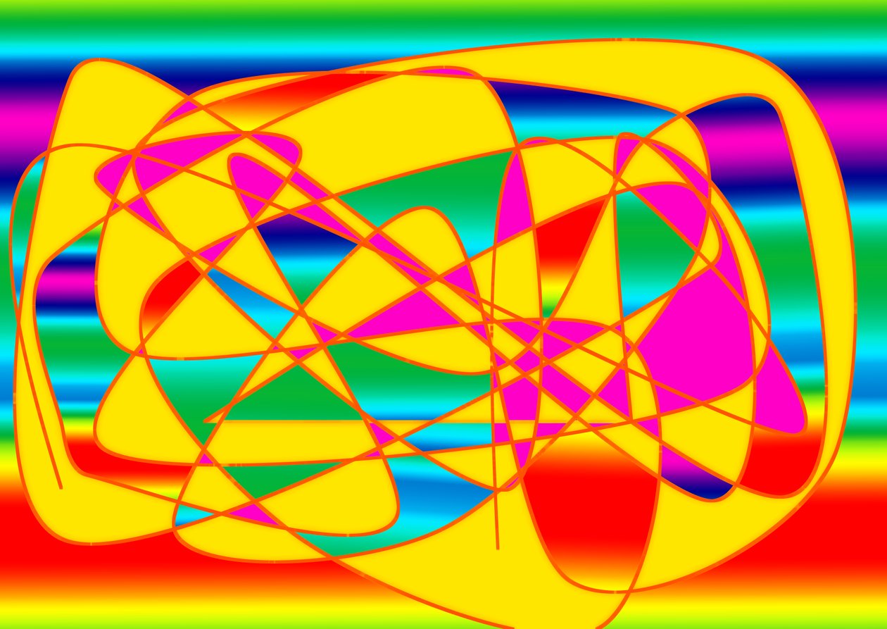 tęcza,2018,(gradient) autorstwa Alex Caminker
