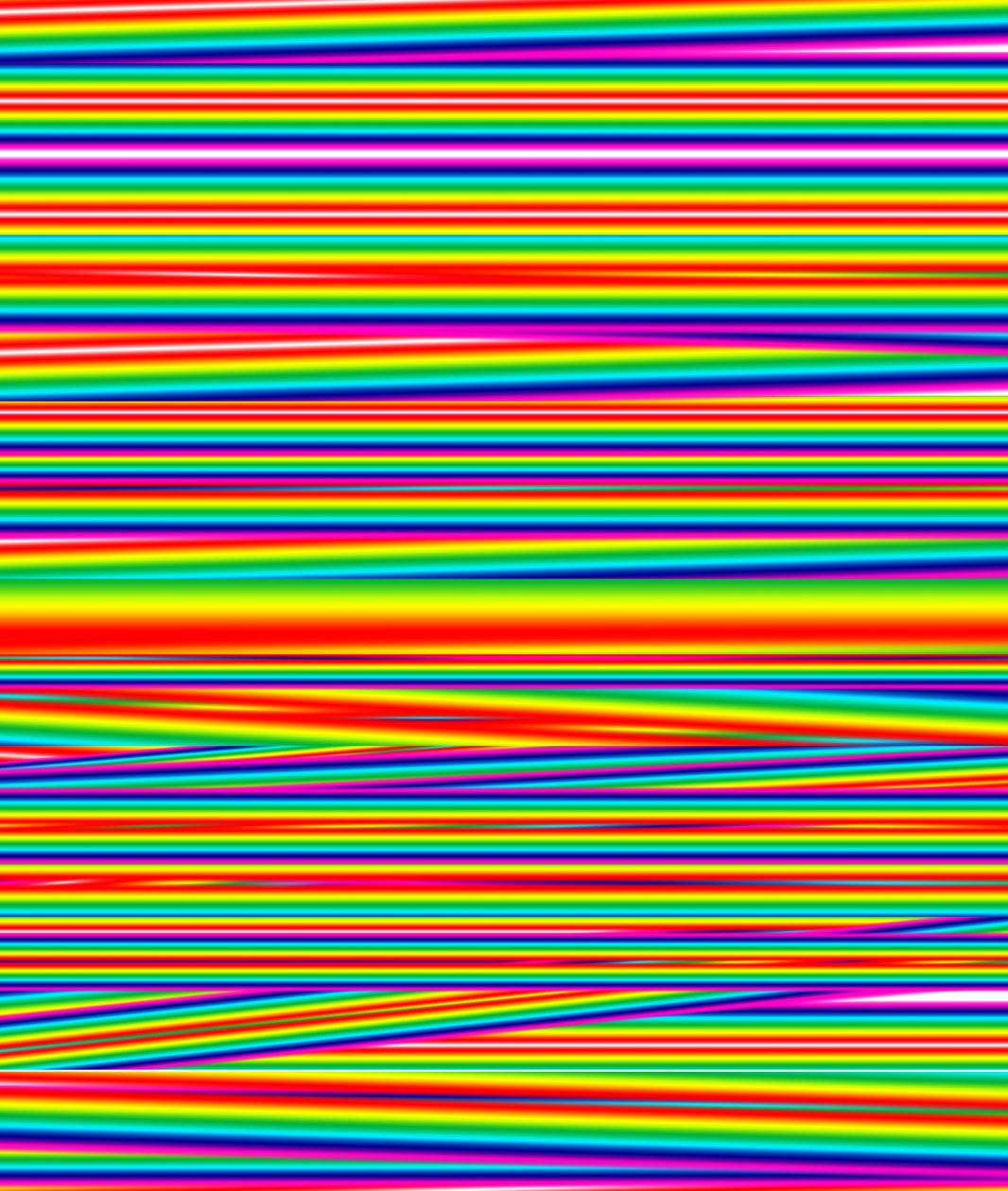tęczowe pole magnesu.2017, (gradient) autorstwa Alex Caminker