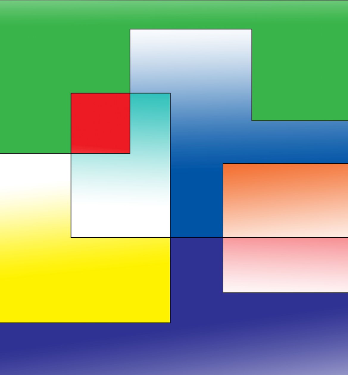 organizacja przestrzeni,2019,(gradient) autorstwa Alex Caminker