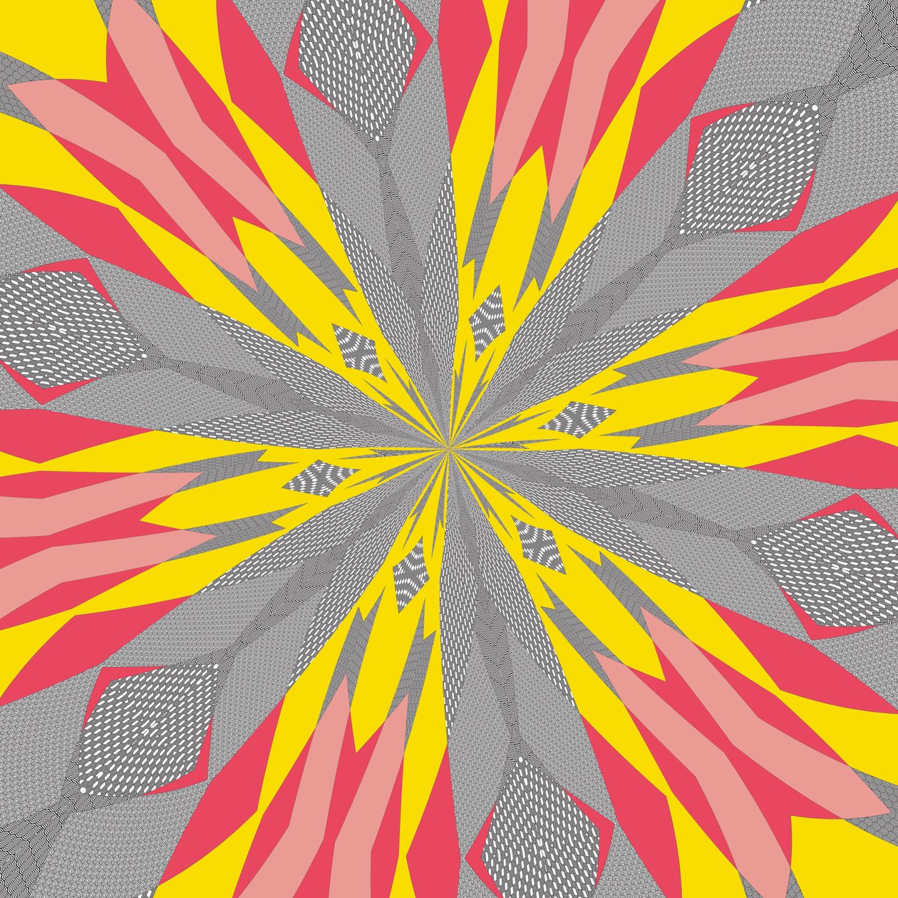 symetria #22,2019,(media mieszane) autorstwa Alex Caminker