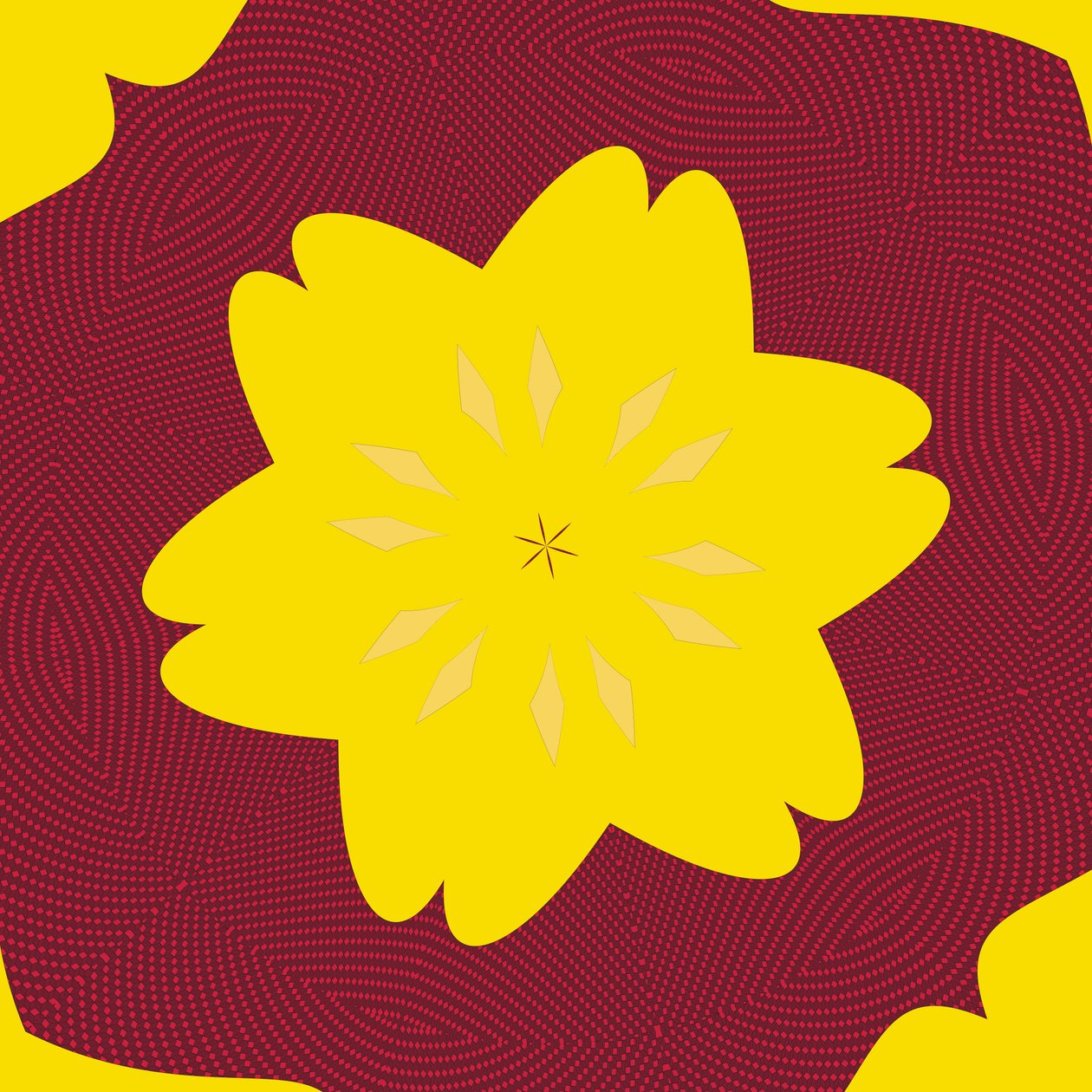 symetria #50,2019, (media mieszane) autorstwa Alex Caminker