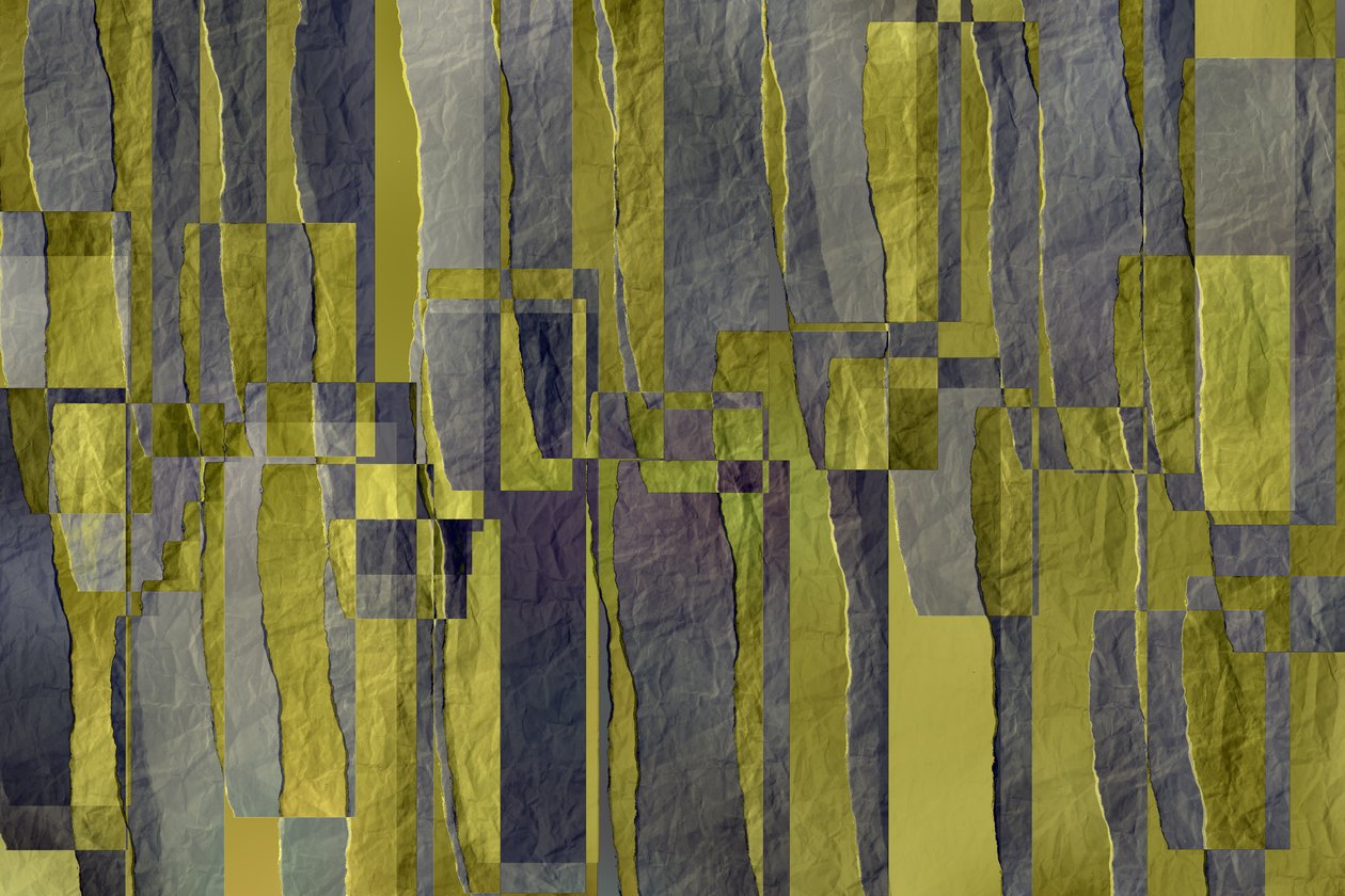 tekstura, 2019, (media mieszane) autorstwa Alex Caminker