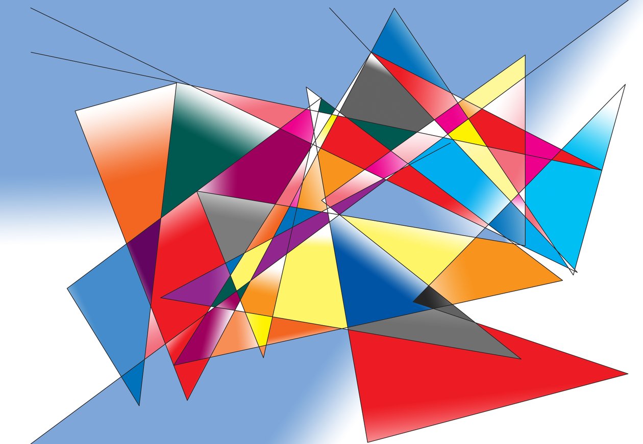 pogoda i czas, 2017, (gradient) autorstwa Alex Caminker
