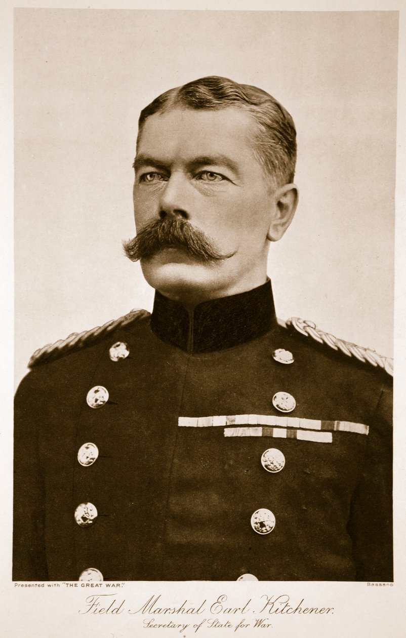 Feldmarszałek Earl Kitchener, 1914-19 autorstwa Alexander Bassano