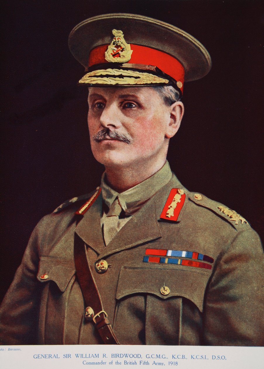 Generał Sir William R. Birdwood, 1914-19 autorstwa Alexander Bassano