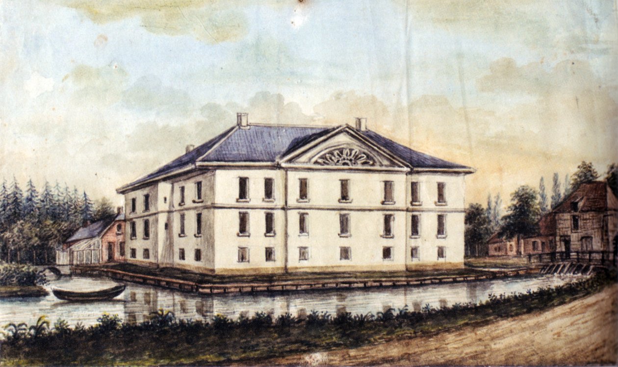 Dom Caen w Straelen, widok od wschodu autorstwa Alexander Frans van Aefferden