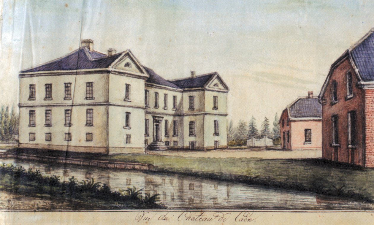 Dom Caen w Straelen, widok od zachodu autorstwa Alexander Frans van Aefferden