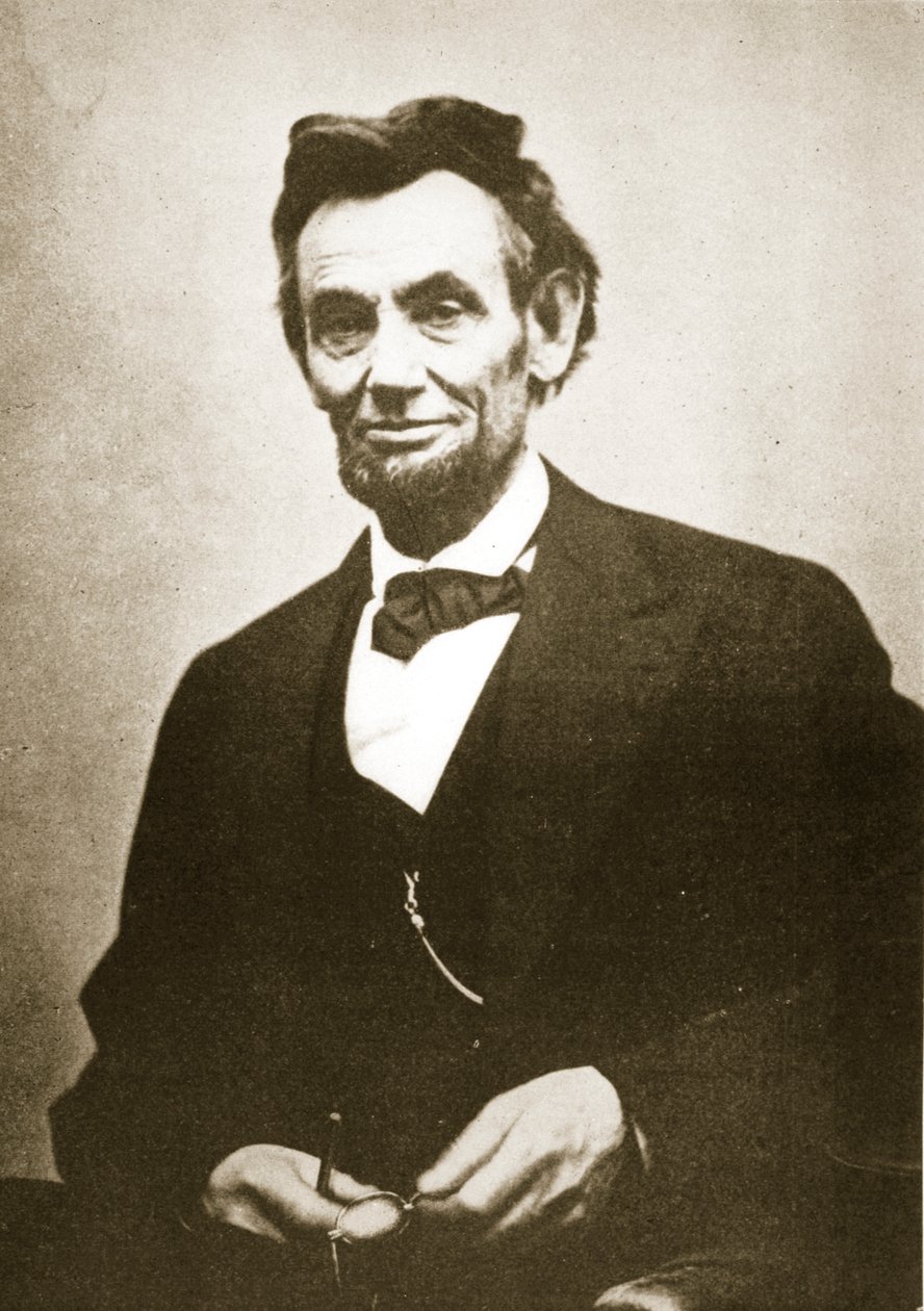 Abraham Lincoln, 1865 autorstwa Alexander Gardner