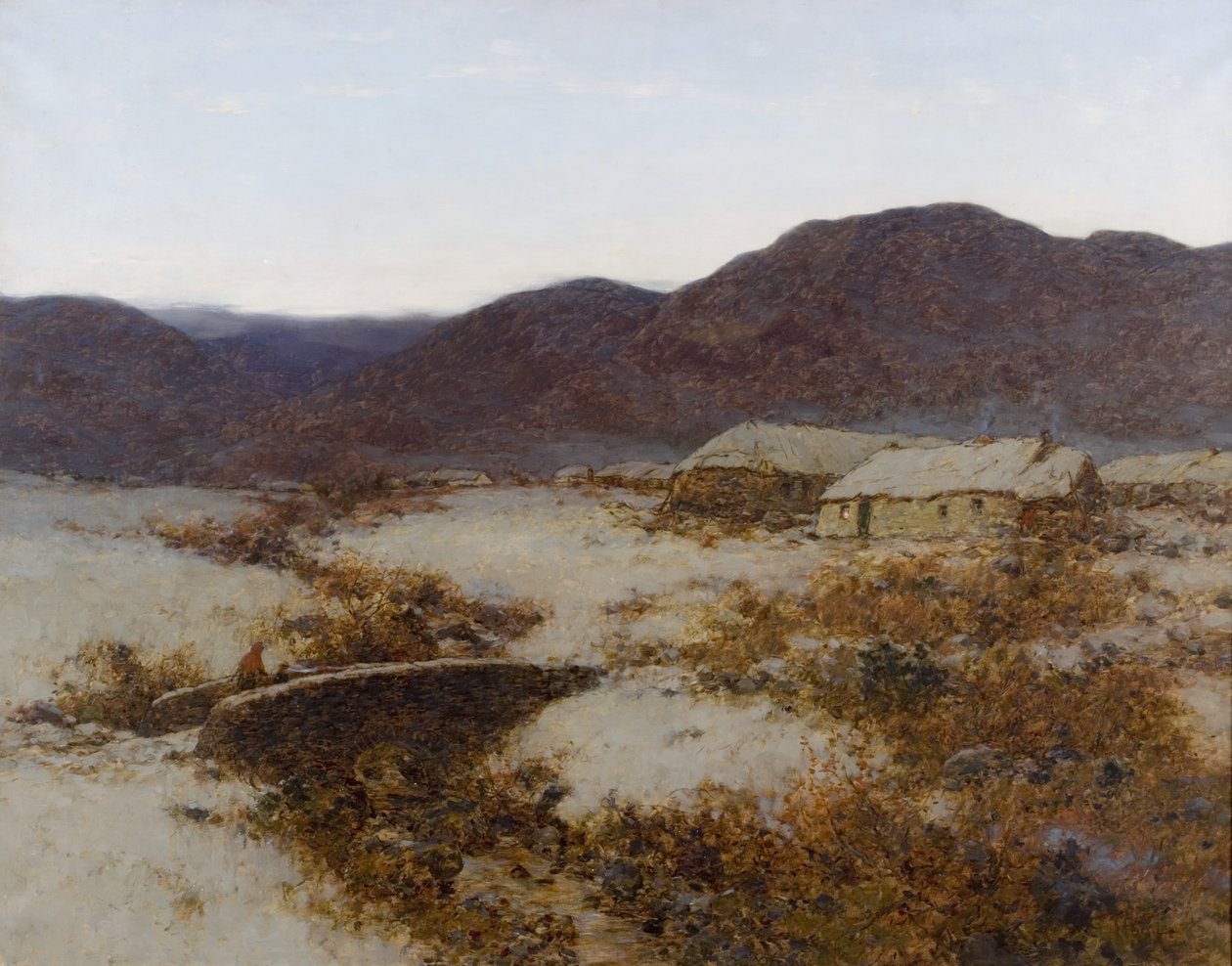 Zimowy Zmierzch autorstwa Alexander Kellock Brown