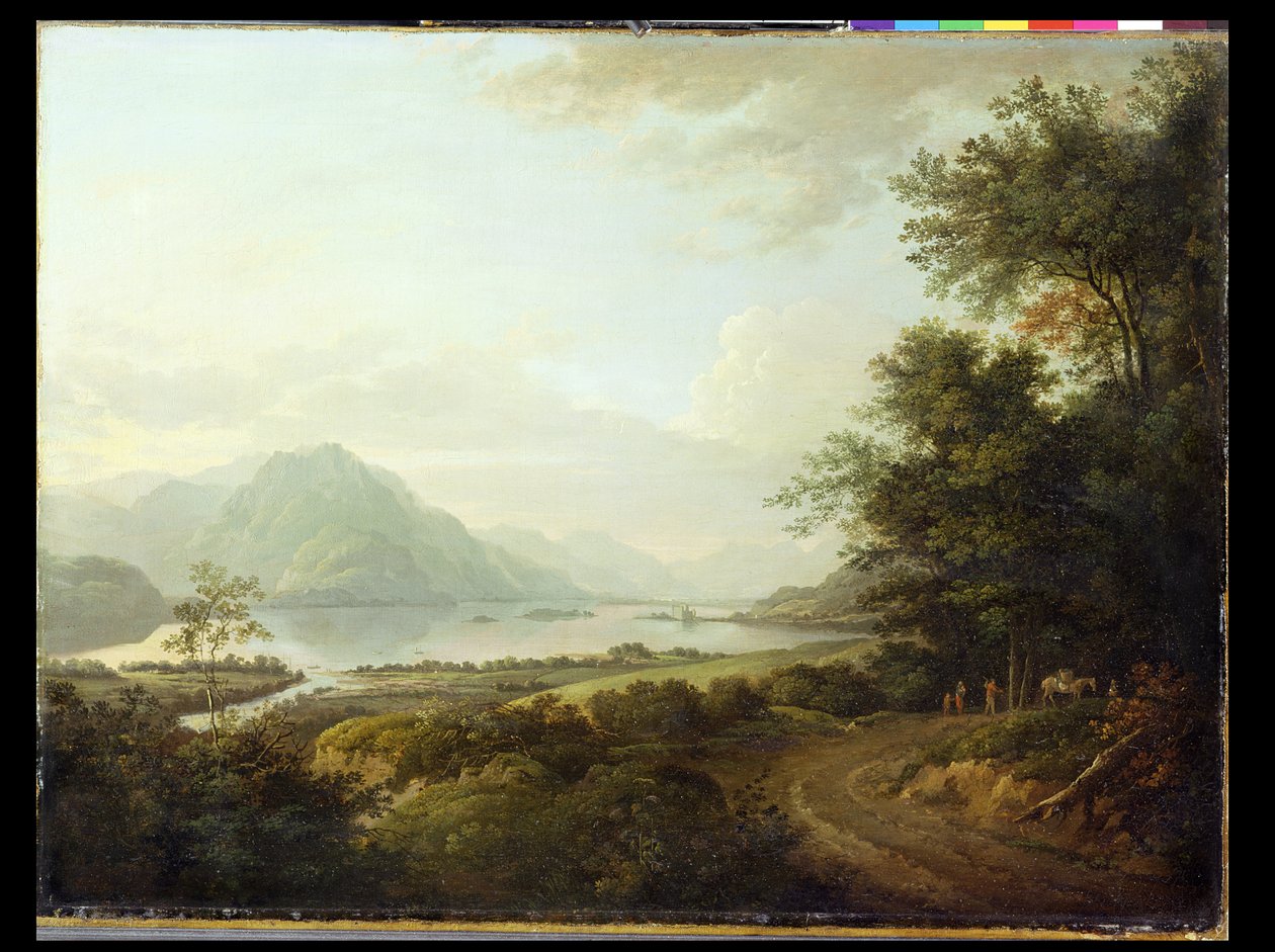 Loch Awe, Argyllshire, ok. 1780-1800 autorstwa Alexander Nasmyth