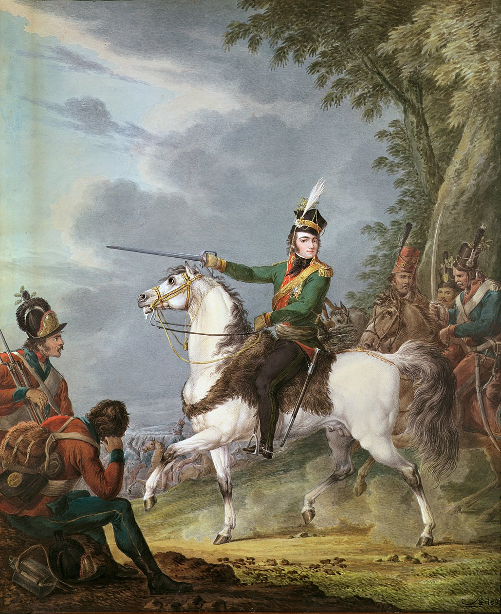Prince Jozef Antoni Poniatowski (1763-1813) 1809-13 autorstwa Alexander Osipovich Orlowski