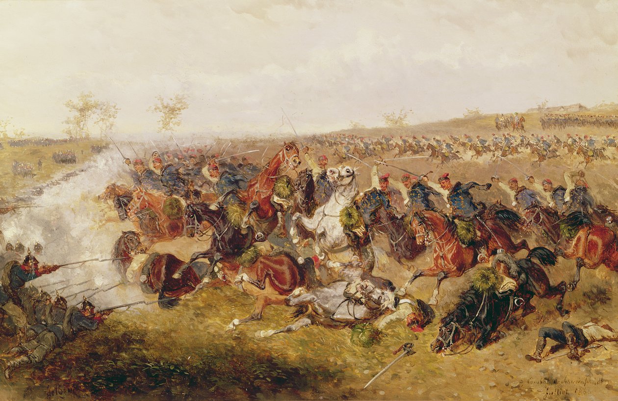 Bitwa pod Schweinschaedel, 29 lipca 1866 r. autorstwa Alexander von Bensa