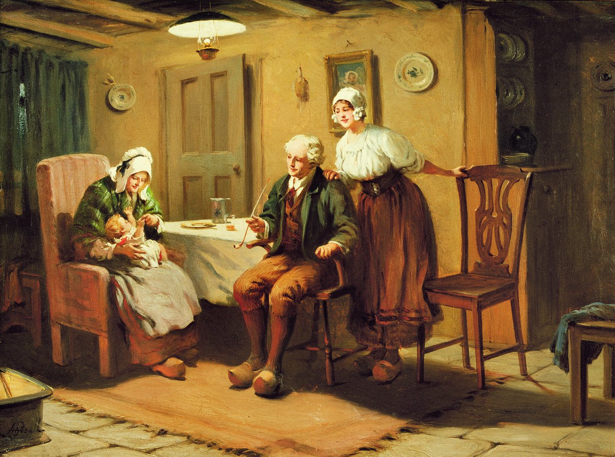 Szkockie wnętrze autorstwa Alexander Rossell