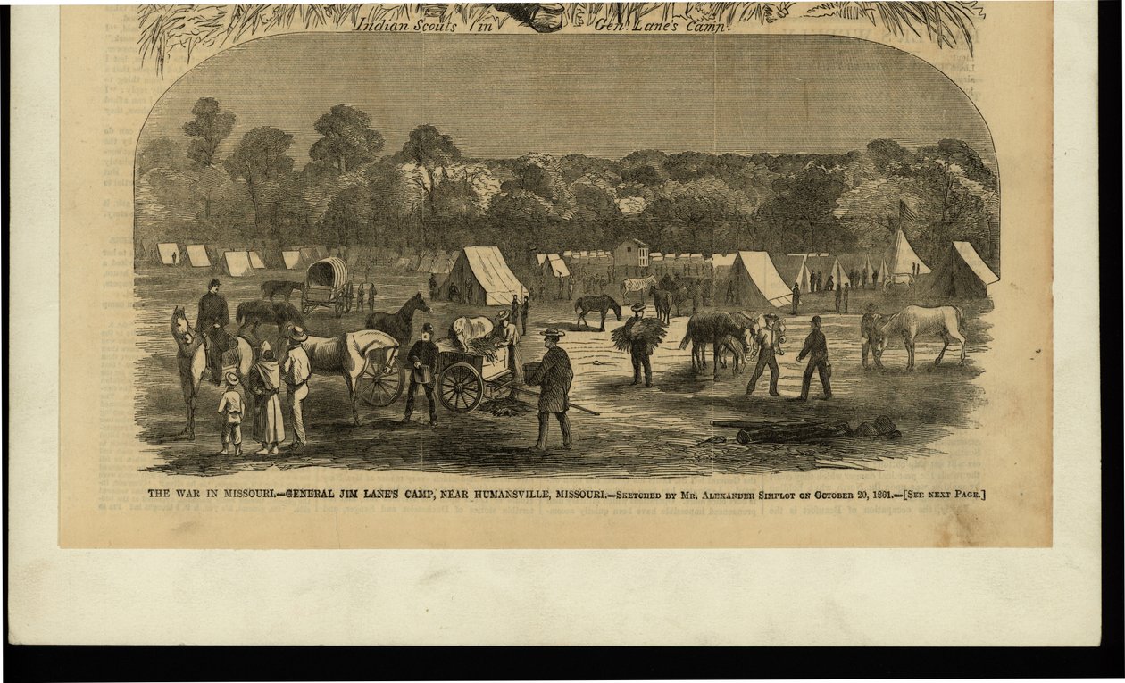 Wojna w Missouri – generał Jim Lane autorstwa Alexander Simplot