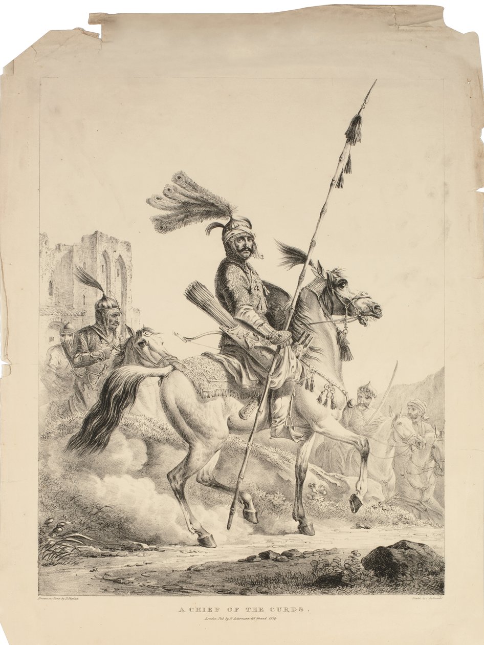 Wódz Kurdów autorstwa after Alexander Orlowski