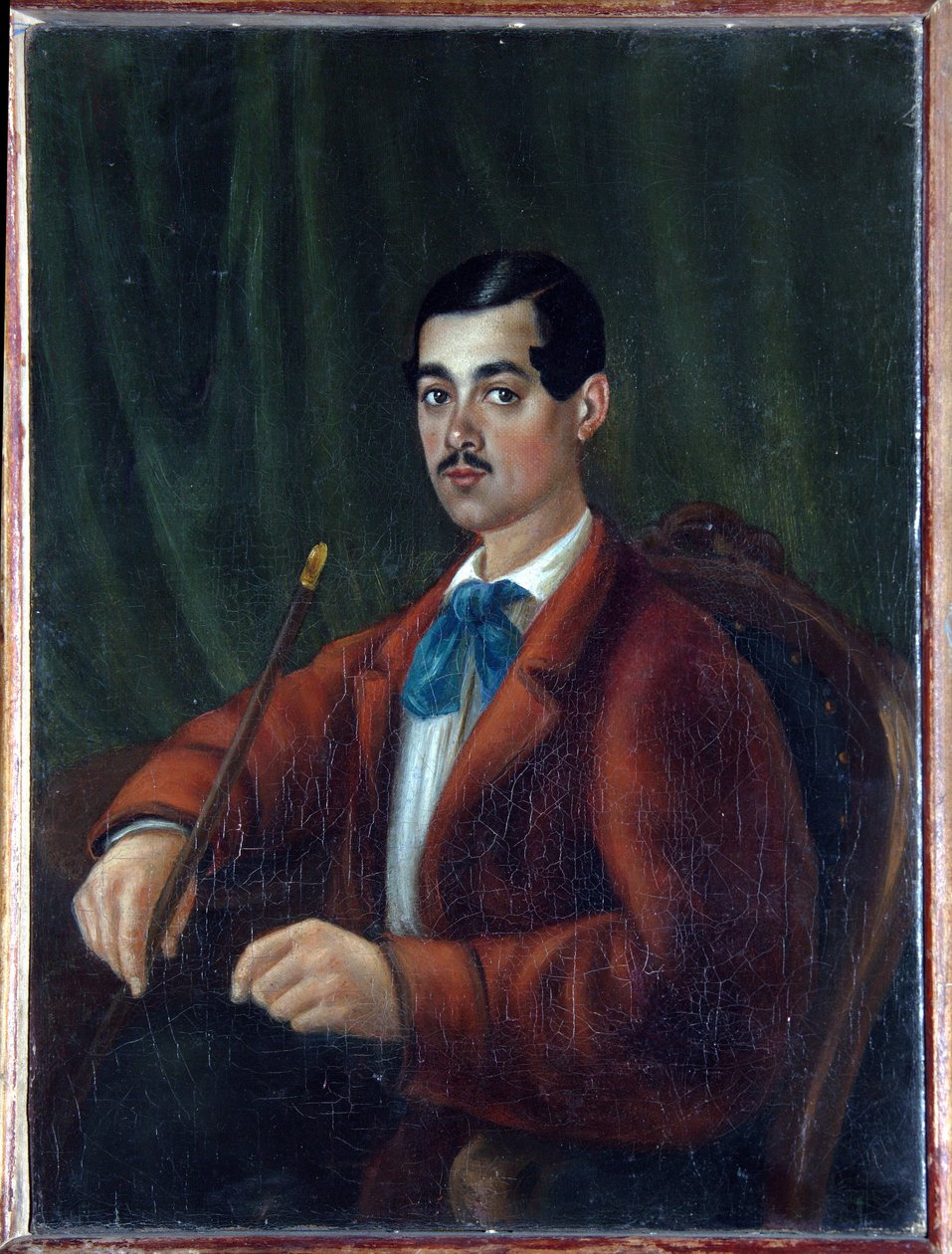 Autoportret. Rosyjski pisarz, poeta romantyczny znany pod pseudonimem Marlinsky i członek powstania dekabrystów lub dekabrystów w 1825 r., deportowany na Kaukaz, Dzieło Aleksandra Aleksandrowicza Bestużewa (Bestużewa) Marlińskiego (179 autorstwa Alexander Alexandrovich Bestuzhev Marlinsky