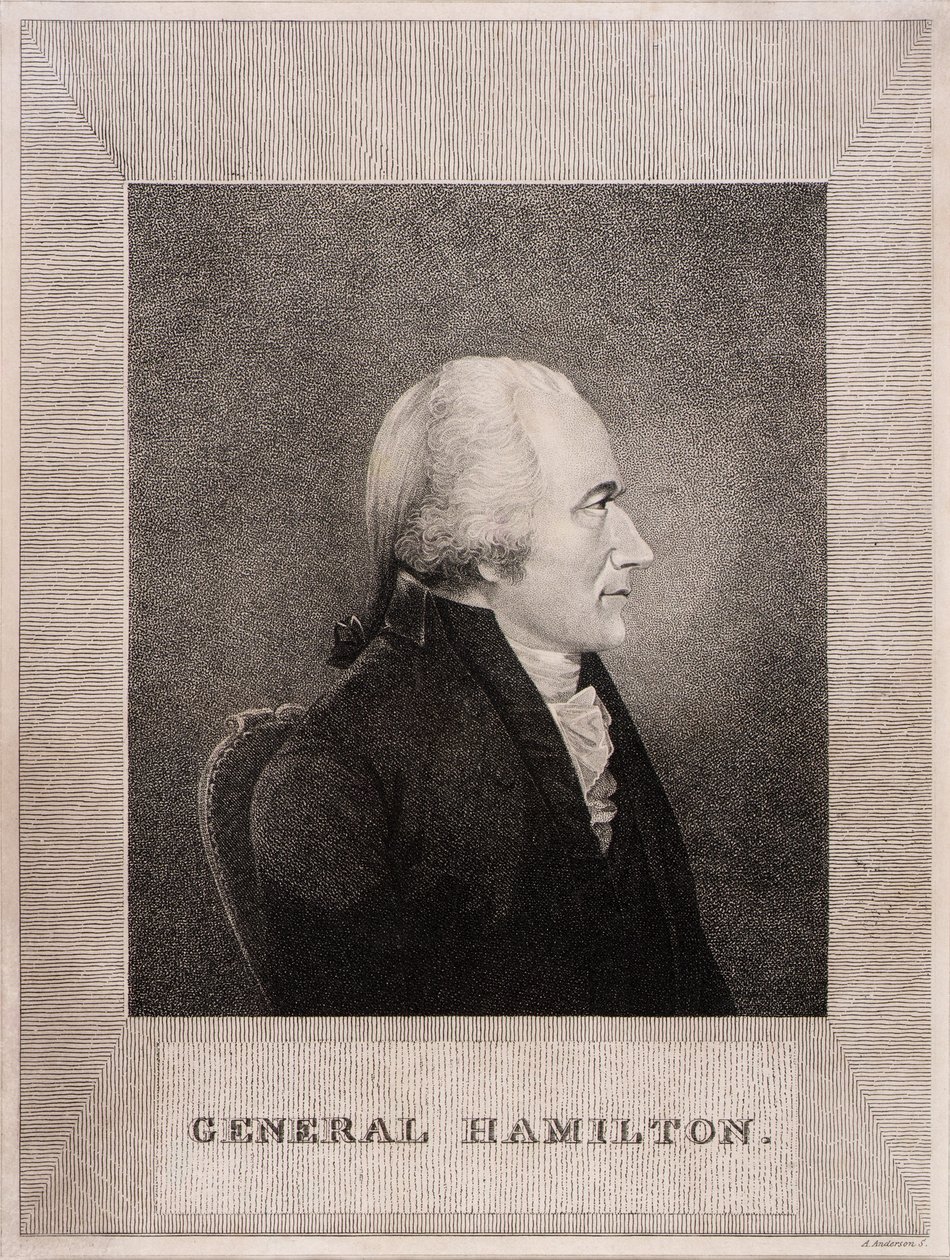 Generał Hamilton autorstwa Alexander Anderson
