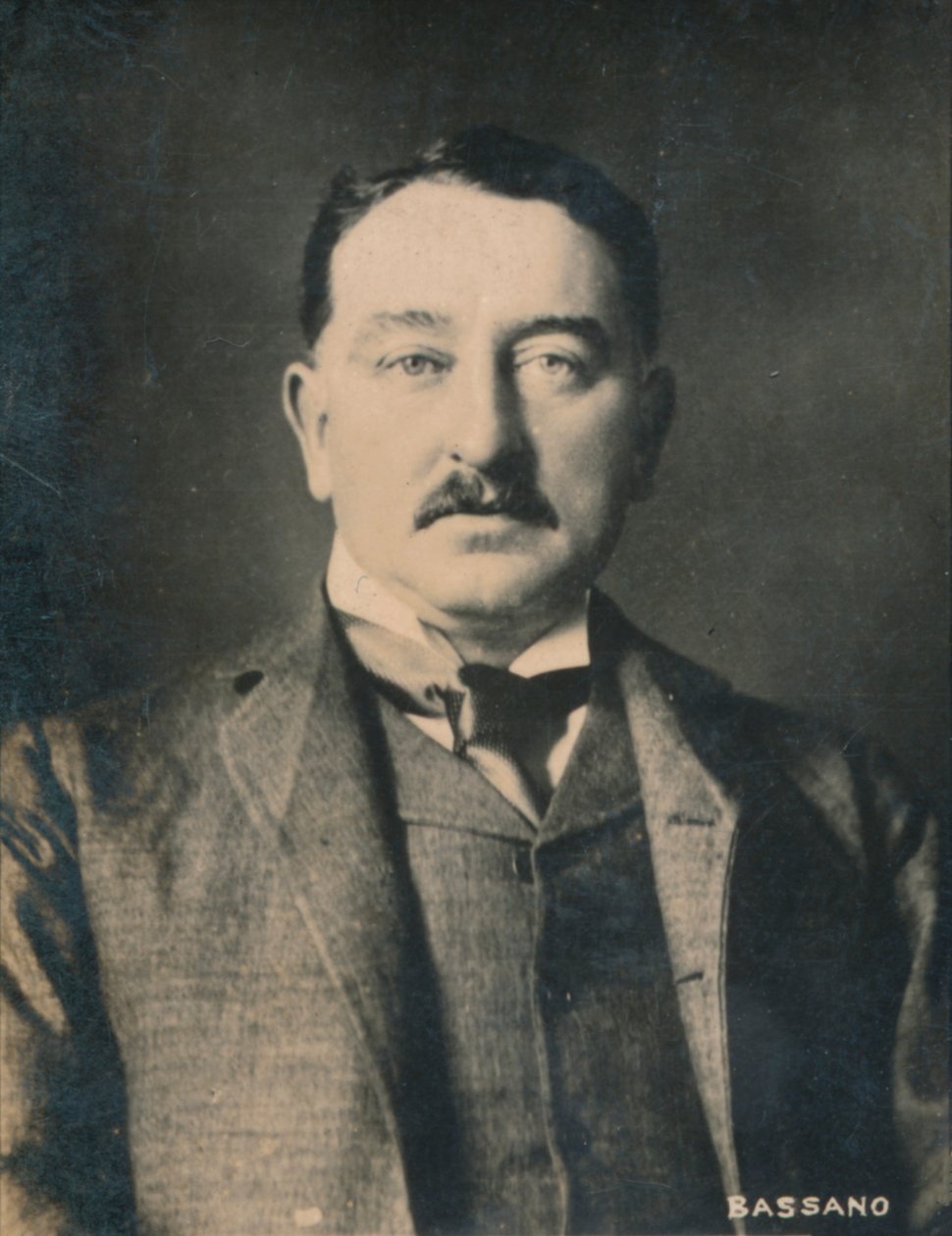 Cecil Rhodes, 1853-1902, urodzony w Anglii południowoafrykański przedsiębiorca i mąż stanu, 1894-1907 autorstwa Alexander Bassano