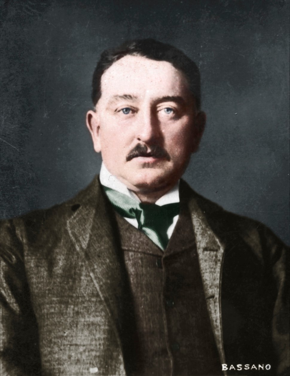 Cecil Rhodes, 1853-1902, urodzony w Anglii południowoafrykański przedsiębiorca i mąż stanu, 1894-1907 autorstwa Alexander Bassano