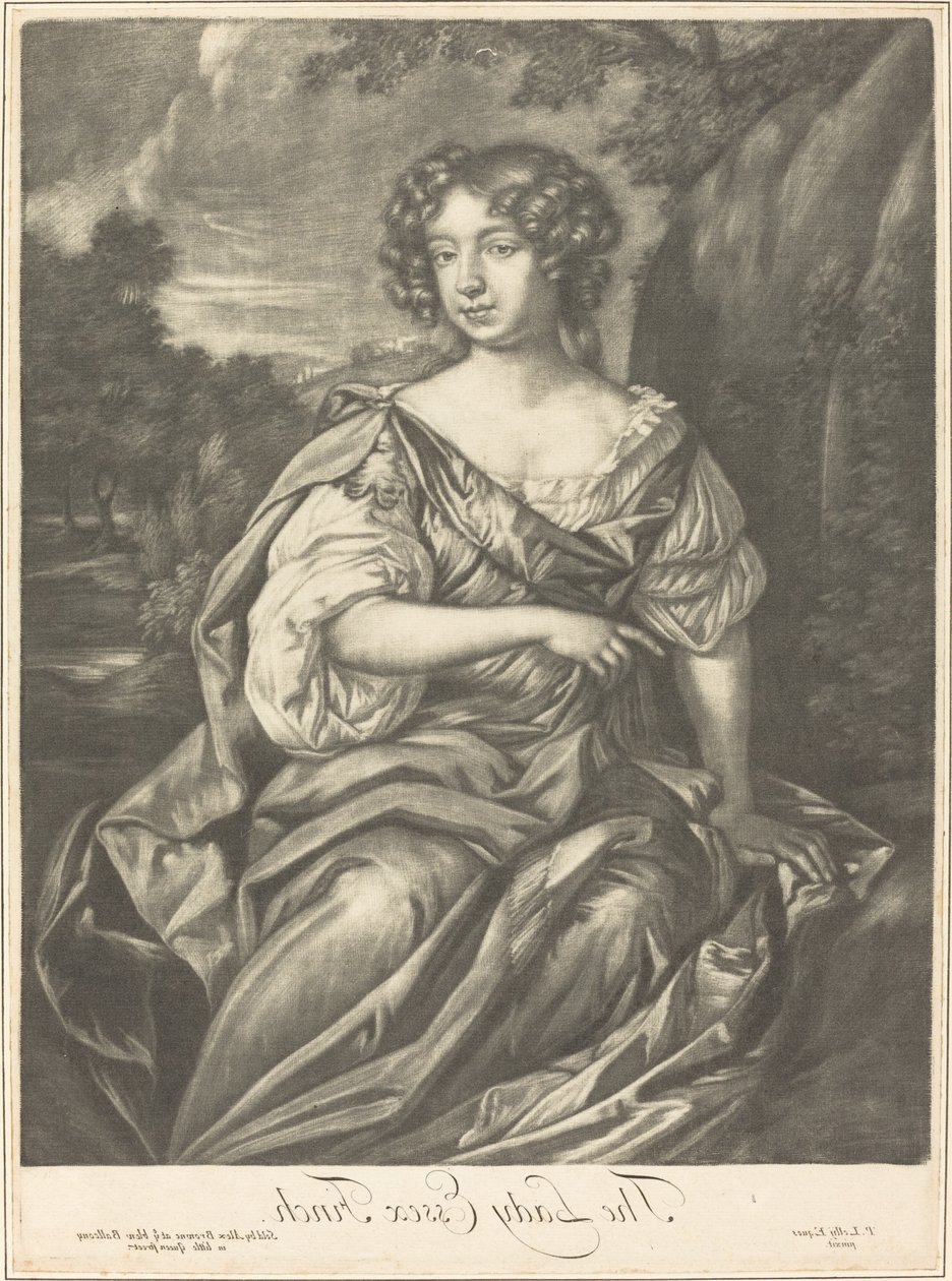 Lady Essex Finch autorstwa Alexander Browne after Sir Peter Lely