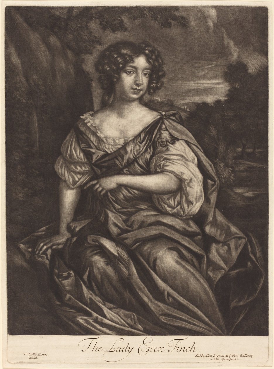 Lady Essex Finch autorstwa Alexander Browne after Sir Peter Lely