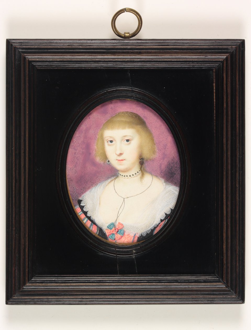 Lady Katherine Manners, księżna Buckingham (akwarela na welinie) autorstwa Alexander Cooper