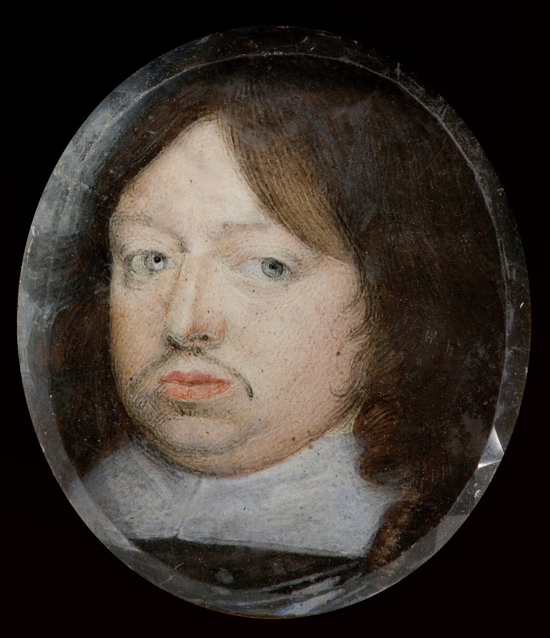 Miniaturowy portret Karola X, króla Szwecji 1655-1660 autorstwa Alexander Cooper