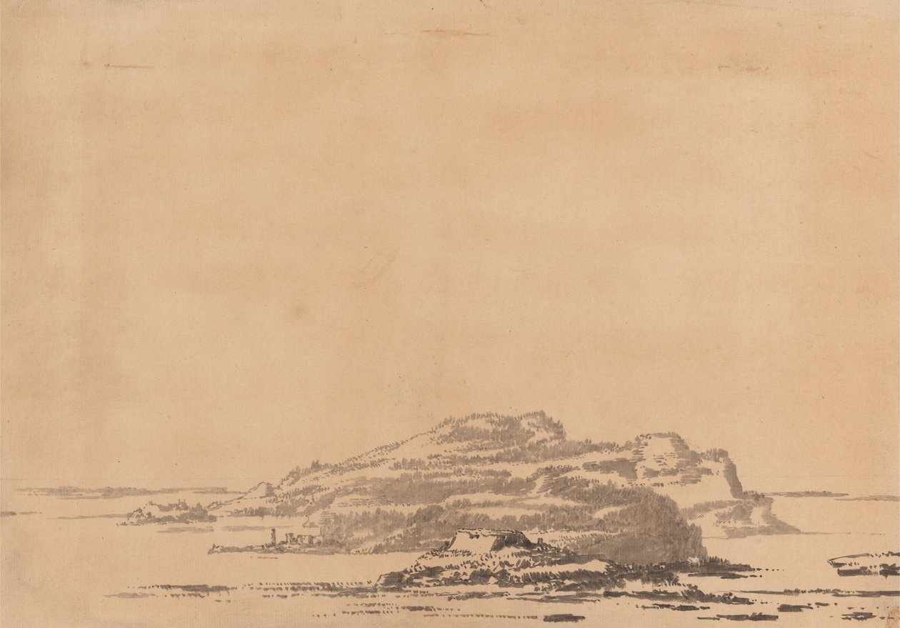 Fantastyczny krajobraz autorstwa Alexander Cozens