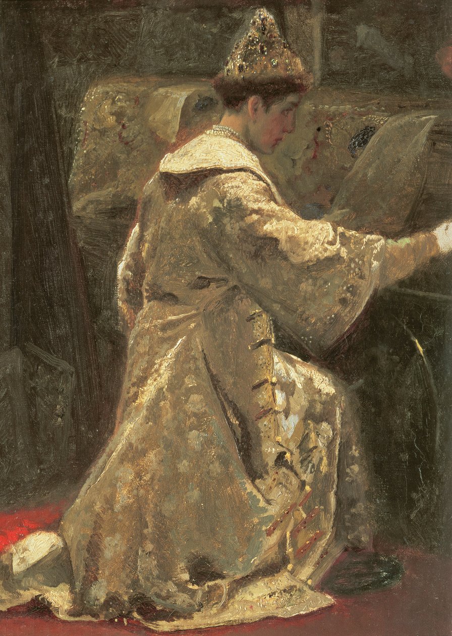 Car Aleksiej Michajłowicz, 1886 autorstwa Alexander Dimitrievitch Litovtchenko