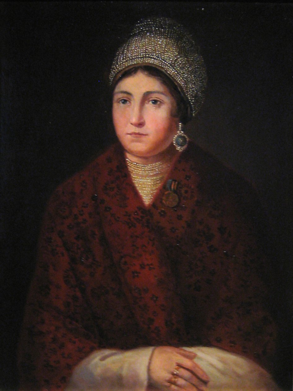 Wasylisa Kozhina, 1813 autorstwa Alexander F. Smirnov
