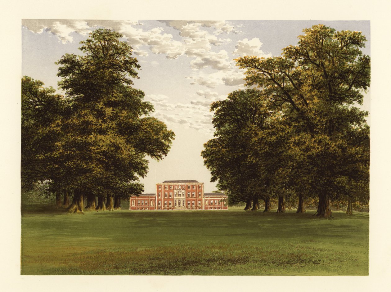 Park Aldby, Yorkshire, Anglia. autorstwa Alexander Francis (after) Lydon