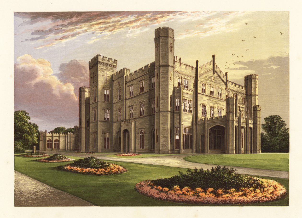 Apley Hall, Shropshire, Anglia. autorstwa Alexander Francis (after) Lydon