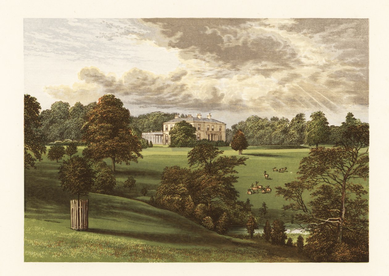 Ashcombe Park, Staffordshire, Anglia. autorstwa Alexander Francis (after) Lydon