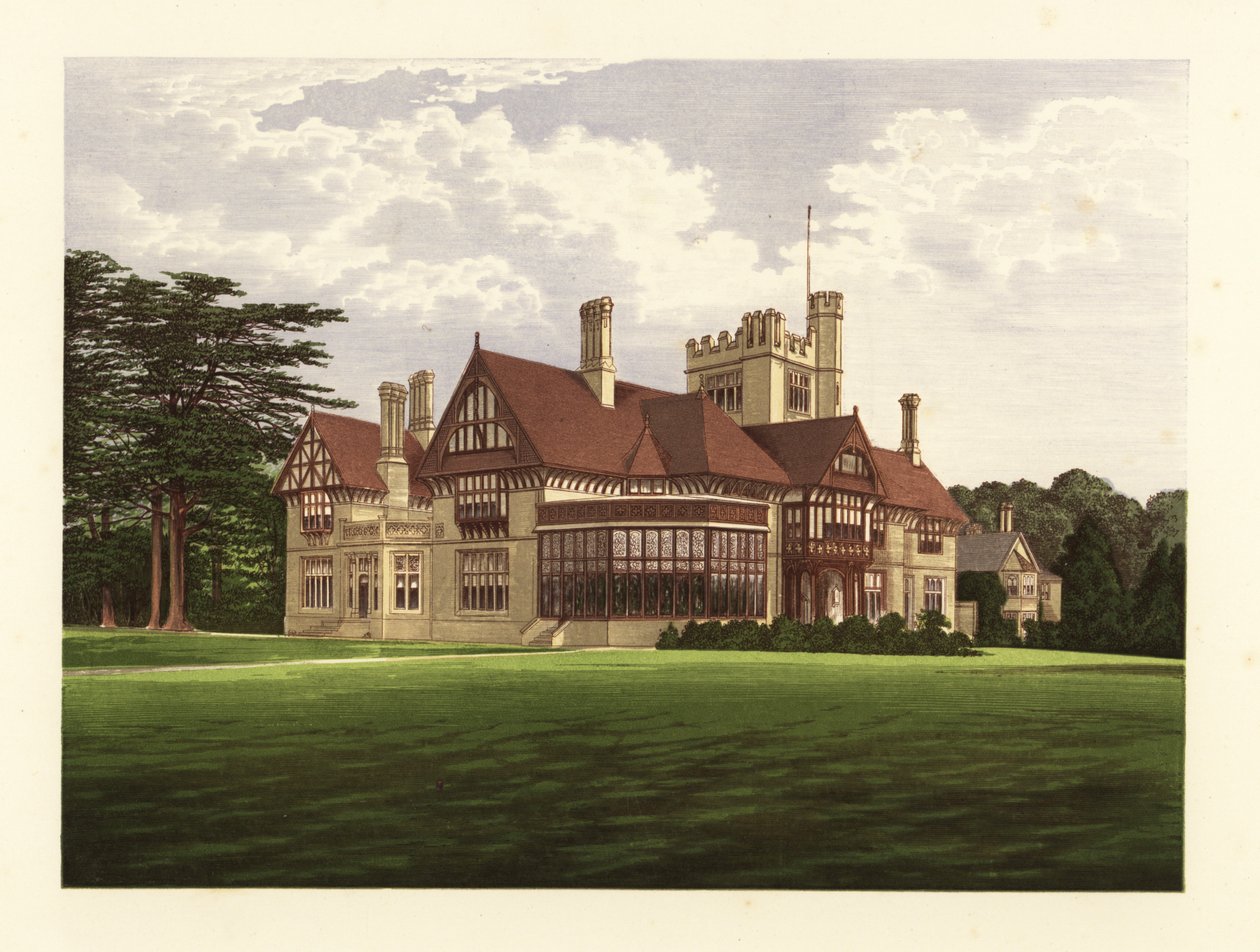 Cowdray Park, Sussex, Anglia. autorstwa Alexander Francis (after) Lydon