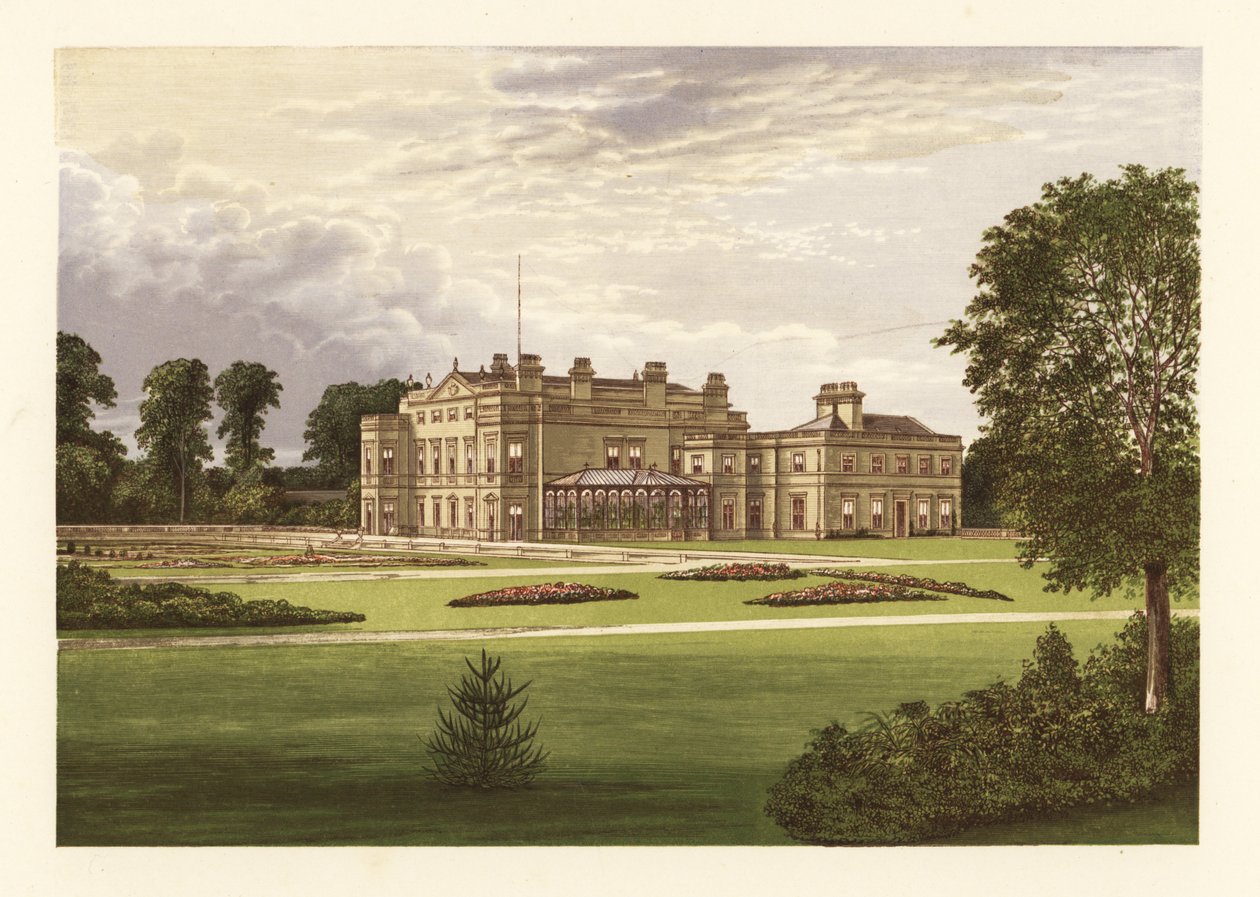 Dalton Hall, Yorkshire, Anglia. autorstwa Alexander Francis (after) Lydon