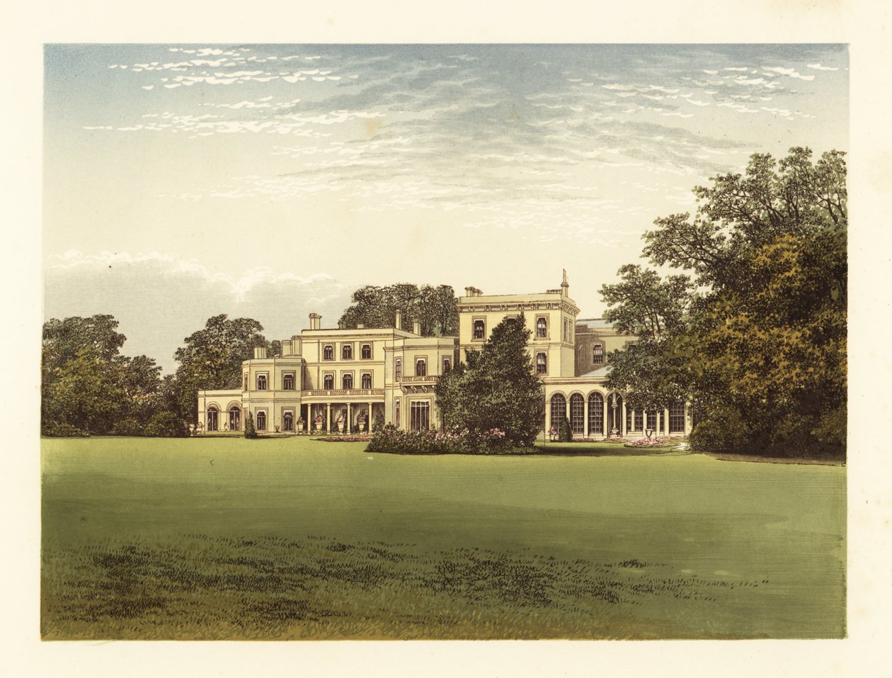 Danesfield House, Buckinghamshire, Anglia. autorstwa Alexander Francis (after) Lydon