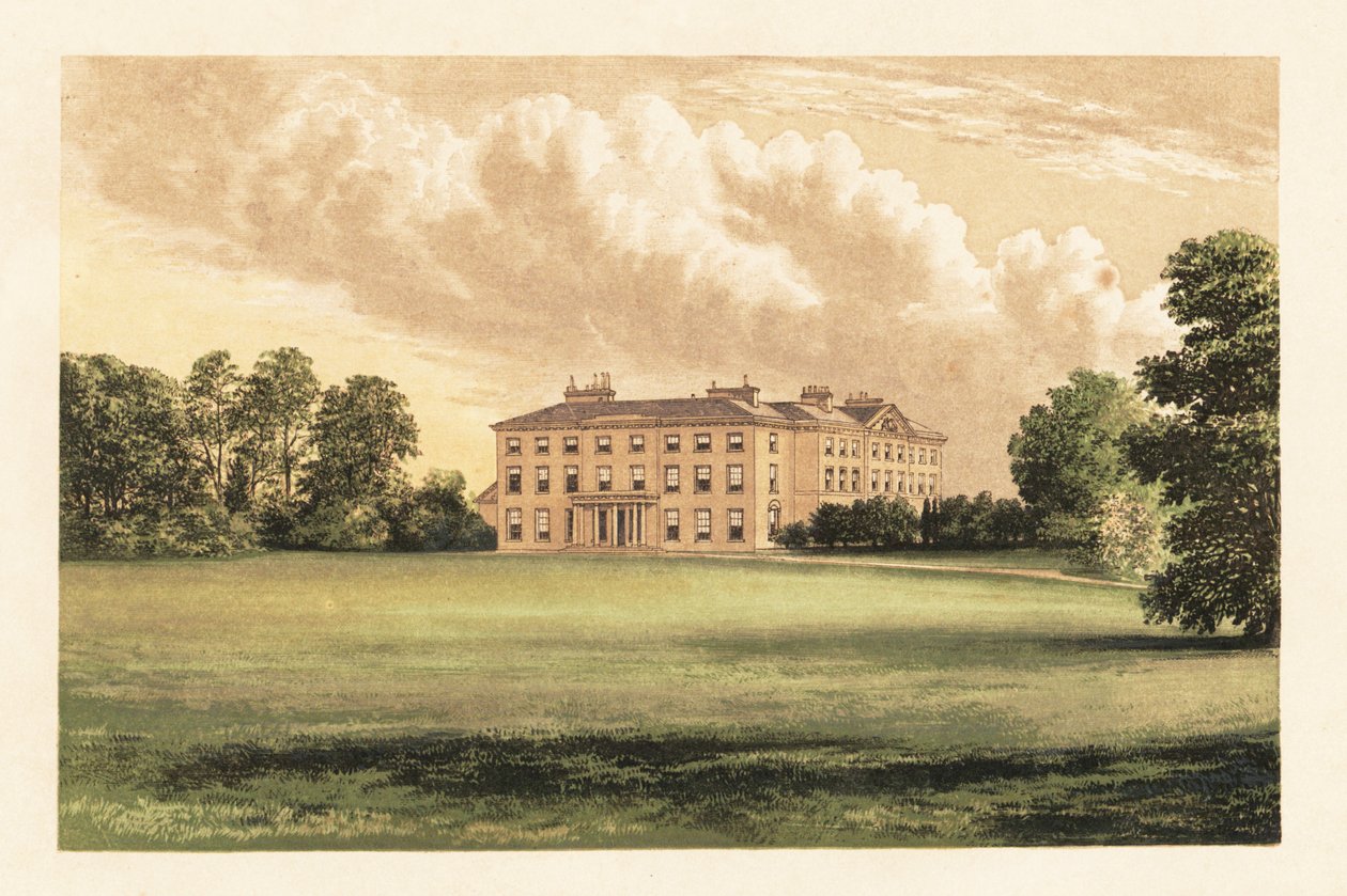 Farnham House, Hrabstwo Cavan, Irlandia. autorstwa Alexander Francis (after) Lydon