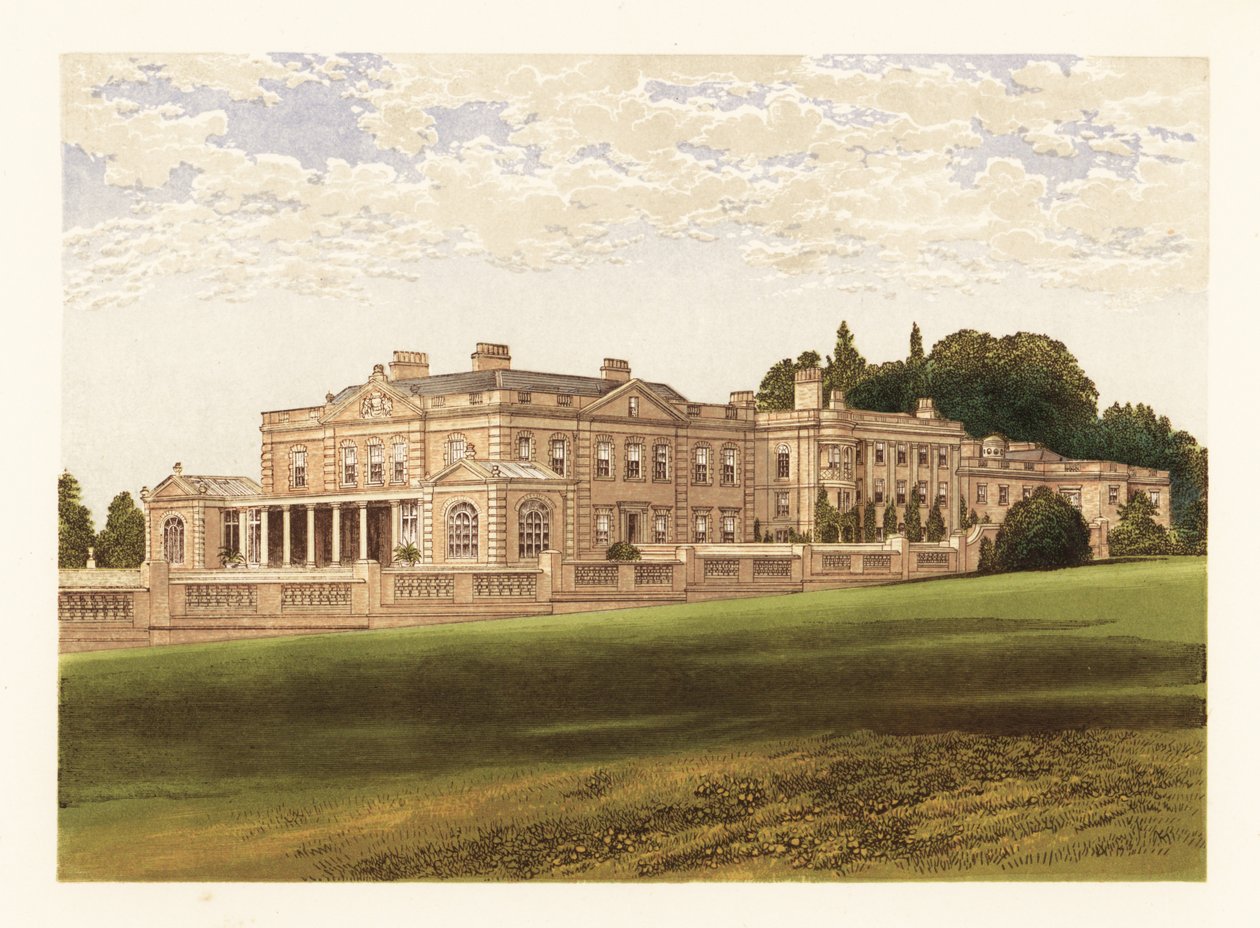 Gunton Park, Suffolk, Anglia. autorstwa Alexander Francis (after) Lydon