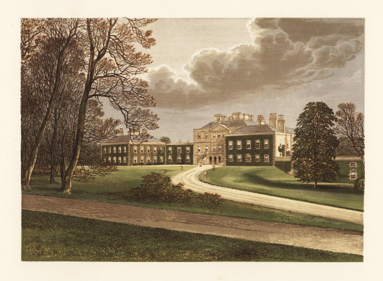 Haddo House, Aberdeenshire, Szkocja. autorstwa Alexander Francis (after) Lydon