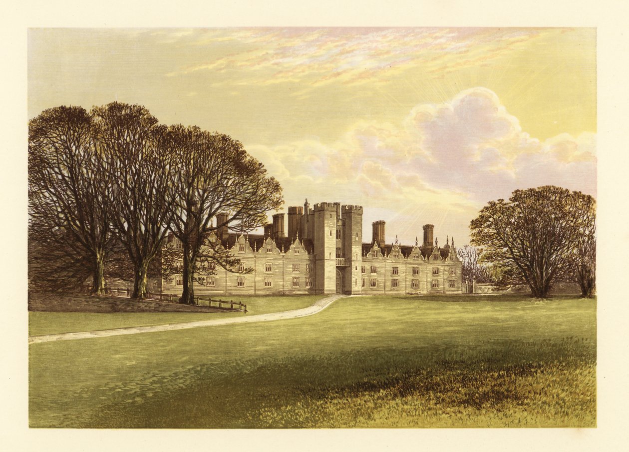 Knole, Kent, Anglia. autorstwa Alexander Francis (after) Lydon
