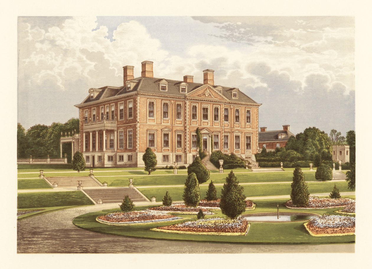 Melton Constable, Norfolk, Anglia. autorstwa Alexander Francis (after) Lydon