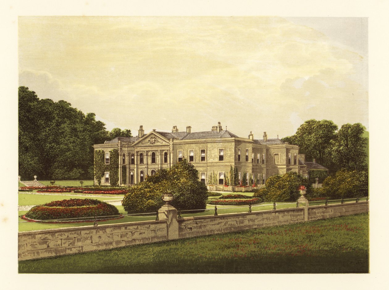 Studley Royal, Yorkshire, Anglia. autorstwa Alexander Francis (after) Lydon