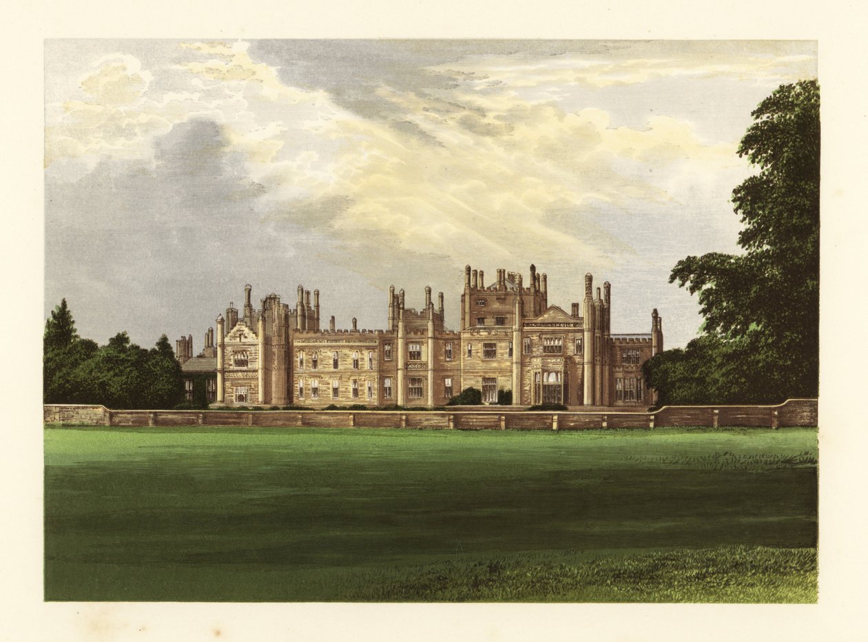Dom Tregothnan, Kornwalia, Anglia. autorstwa Alexander Francis (after) Lydon
