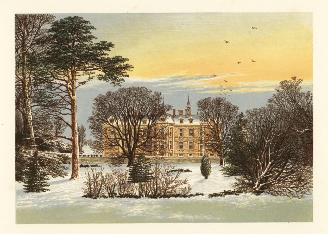 Warter Priory, Yorkshire, Anglia. autorstwa Alexander Francis (after) Lydon