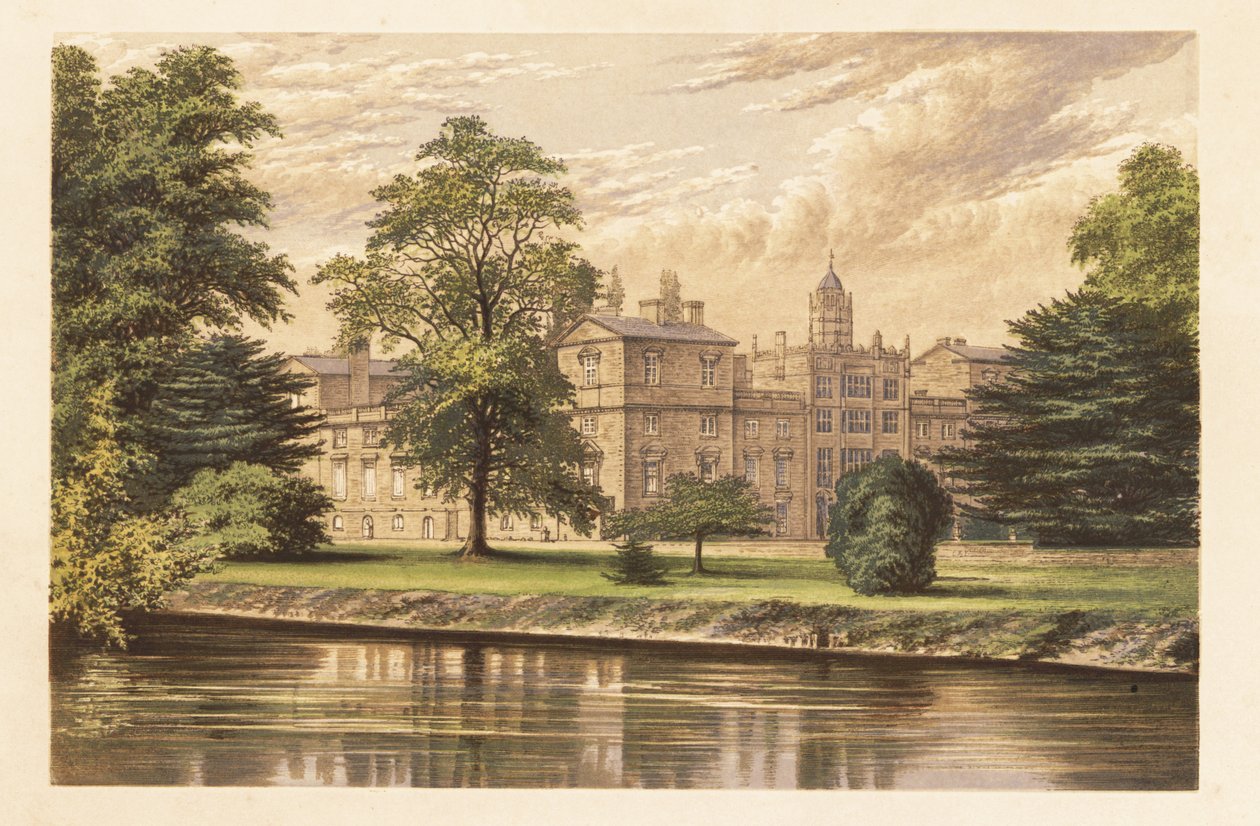 Wilton House, Wiltshire, Anglia. ,1880 (grawerowanie) autorstwa Alexander Francis (after) Lydon