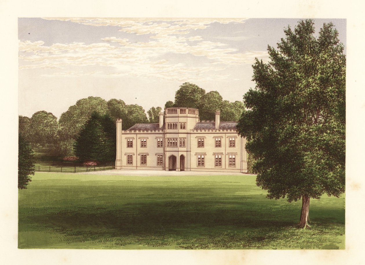 Wolseley Hall, Staffordshire, Anglia. autorstwa Alexander Francis (after) Lydon